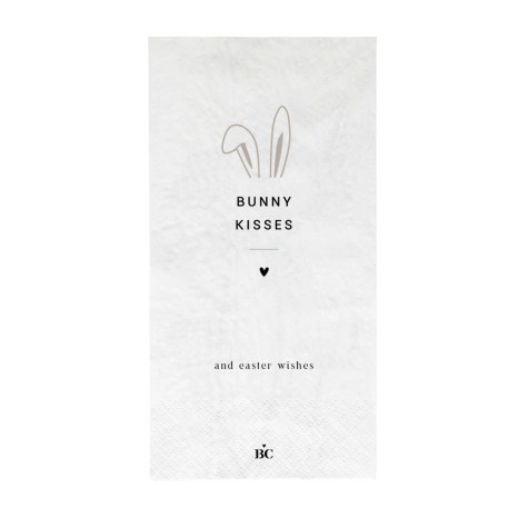 Bastion Collections Papírové ubrousky BUNNY KISSES, 10x20cm
