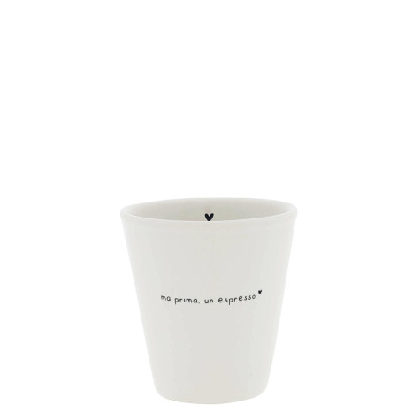 Bastion Collections Kelímek ESPRESSO ma prima... in black, 50ml
