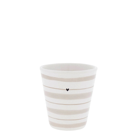 Bastion Collections Kelímek Espresso NATURAL STRIPE,