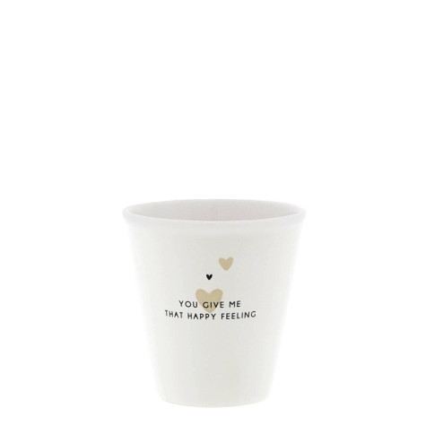 Bastion Collections Kelímek Espresso YOU GIVE ME THAT HAPPY FEELING
