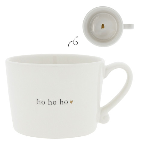 Bastion Collections Hrnek HO HO HO in black, 300ml