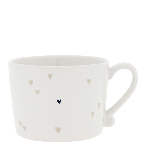 Bastion Collections Hrnek HEARTS natural in BT, 300ml