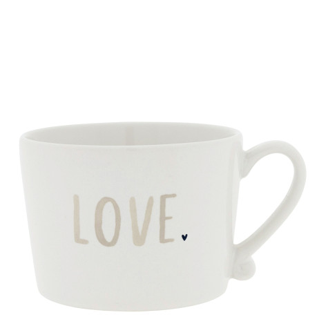 Bastion Collections Hrnek LOVE in natural, 300ml