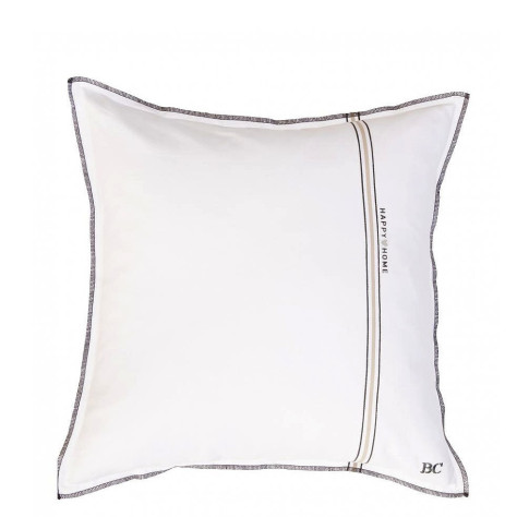 Bastion Collections Polštář HAPPY HOME in white, 50x50cm