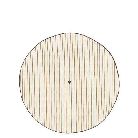 Bastion Collections Talřek DESSERT Stripes Brown, 19cm