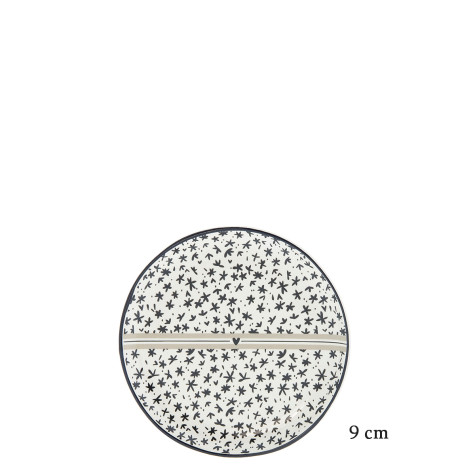 Bastion Collections Mini talířek SM FLOWER in B/T, 9cm