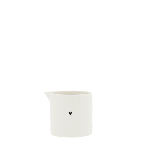 Bastion Collections Malý džbánek JUG XXS with reliéf in black, 6x7x6cm