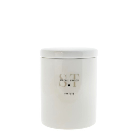 Bastion Collections Dóza ST WITH LOVE in black/titane, 750ml
