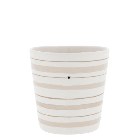 Bastion Collections Kelímek NATURAL STRIPES in BT, 240ml