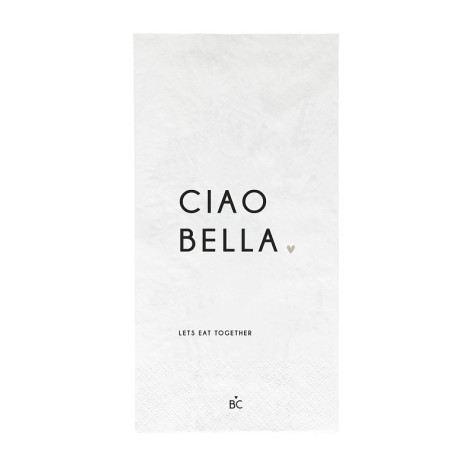 Bastion Collections Papírové ubrousky XL - CIAO BELLA, 16ks