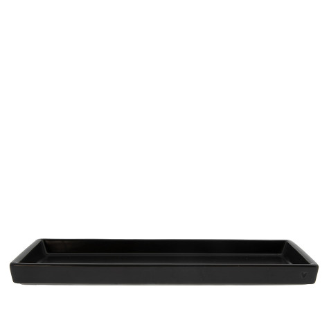 Bastion Collections TRAY BLACK MATT, podnos, 28,5x10,5x2cm