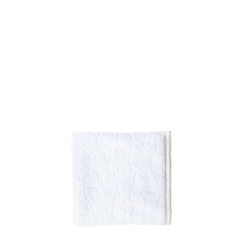 Bastion Collections Ručník TOWEL M, white in natural edge, 50x100cm