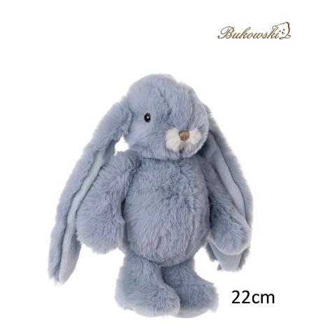 Bukowski Zajíček JUNIOR KANINA světle modrý, 22cm