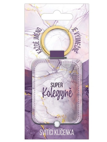 Nekupto Svítící klíčenka - SUPER KOLEGYNĚ