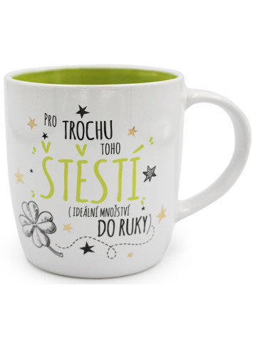 Nekupto DÁRKOVÉ CENTRUM - PRO ŠTĚSTÍ, keramický hrnek 350ml