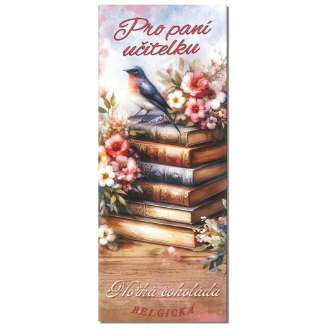 MASHA chocolate PRO PANÍ UČITELKU, hořká čokoláda 100g