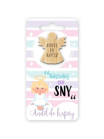 Nekupto Anděl do kapsy - NÁSLEDUJ SVÉ SNY