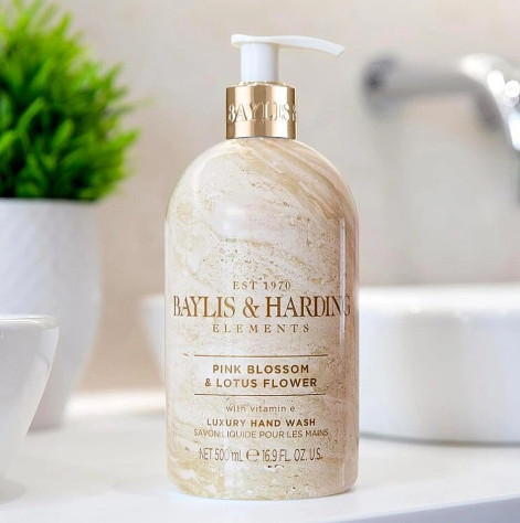 Baylis&Harding Tekuté mýdlo - Pink Blossom & Lotus Flower, 500ml