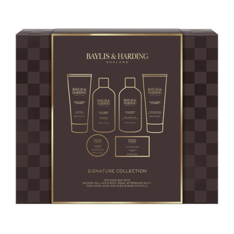 Baylis&Harding Černý pepř & Ženšen Sada péče o tělo, 6ks