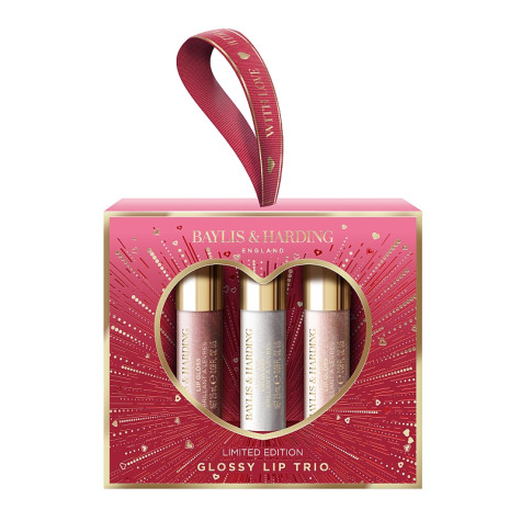 Baylis&Harding Midnight Cherry, dárková sada lesků na ruce, 3dílná
