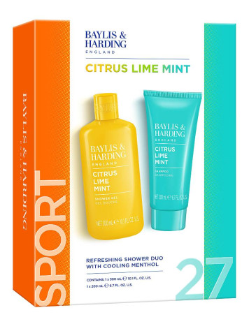 Baylis&Harding Citrus, Lime, Mint, dárkový set péče o tělo, 2dílná