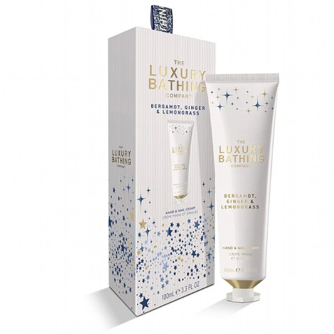 Grace Cole Bergamot, Ginger & Lemongrass, krém na ruce 100ml v boxu