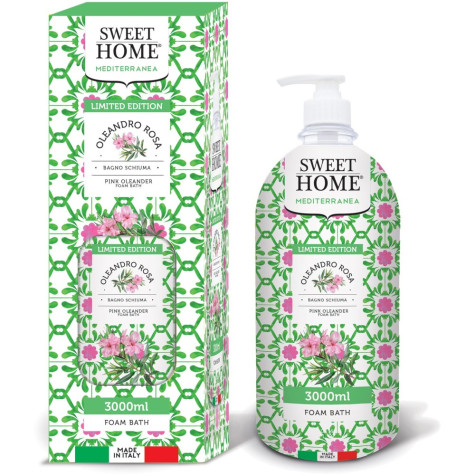 Sweet Home Pěna do koupele 3L - Mediterranea Oleandro Rosa