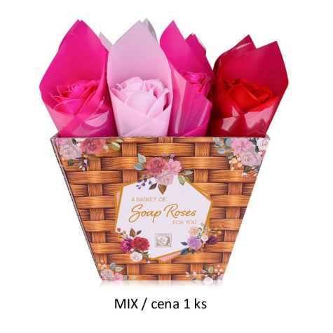 Salsa Mýdlový květ růže 8g v dárkovém balení MIX / cena 1ks