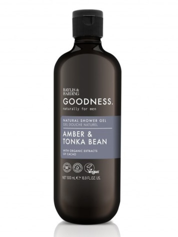 Baylis&Harding Sprchový gel - Goodnes Amber & Tonka Bean, 500ml