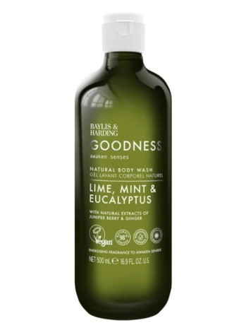 Baylis&Harding Sprchový gel - Goodnes Lime, Mint & Eucalyptus, 500ml