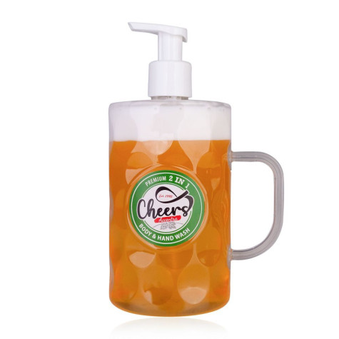 Accentra Půllitr Cheers, sprchový gel 2v1 na tělo i ruce, 720ml