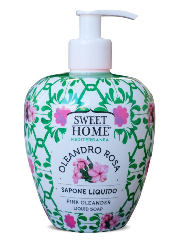 Sweet Home Tekuté mýdlo 500ml - Mediterranea Oleandro Rosa