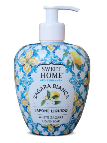 Sweet Home Tekuté mýdlo 500ml - Mediterranea Zagara Bianca