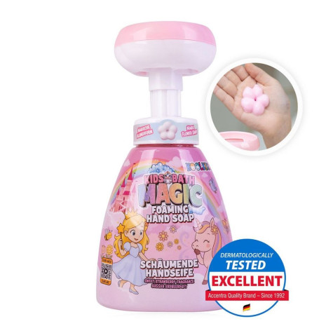 Accentra KoolKidz Tekuté mýdlo s pěnovou pumpičkou, 310ml