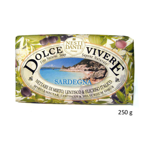 Nesti Dante Dolce Vivere - Sardegna, tuhé mýdlo 250 g
