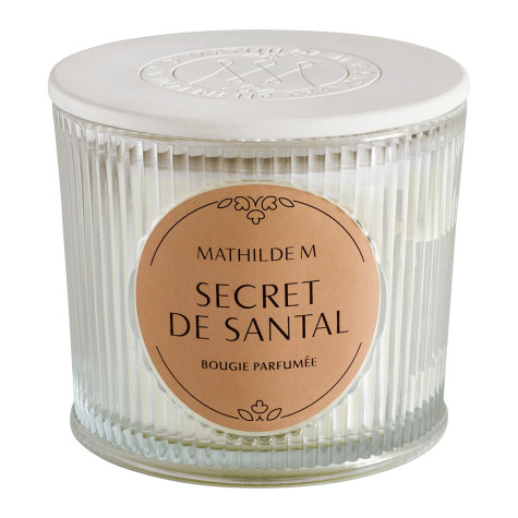 Mathilde M. - SECRET DE SANTAL, velká tříknotá svíčka 400g
