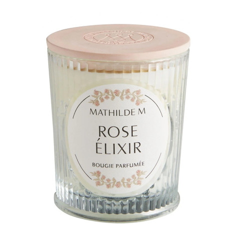Mathilde M. - ROSE ÉLIXIR, vonná svíčka 145g, květinová