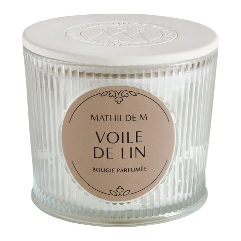 Mathilde M. - VOILE DE LIN, tříknotá svíčka velká 400 g
