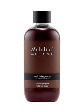 Millefiori Náplň difuzéru 250 ml SANDALO BERGAMOTTO