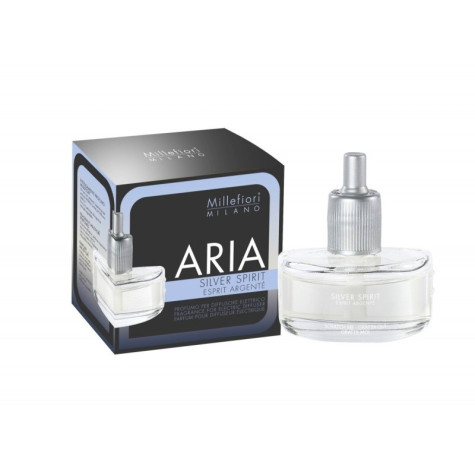 Millefiori Milano ARIA - náplň do elektrického difuzéru SILVER SPIRIT, 20 ml