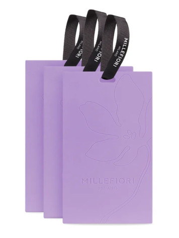 Millefiori Laundry Vonné karty 3ks - VIOLA AMETISTA