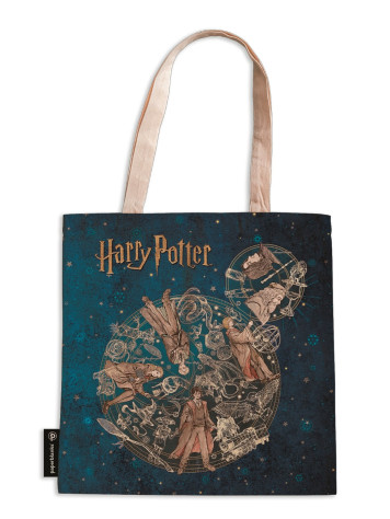 Paperblanks Taška přes rameno - Legends of Hogwarts Tote / Harry Potter