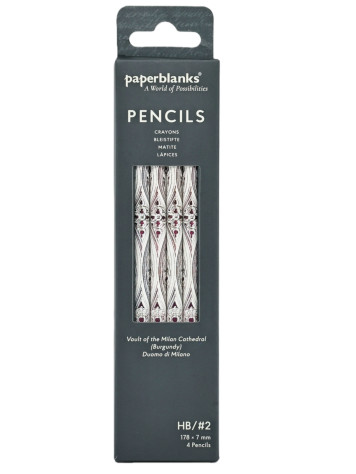Paperblanks Pencils HB balení 4ks Duomo di Milano