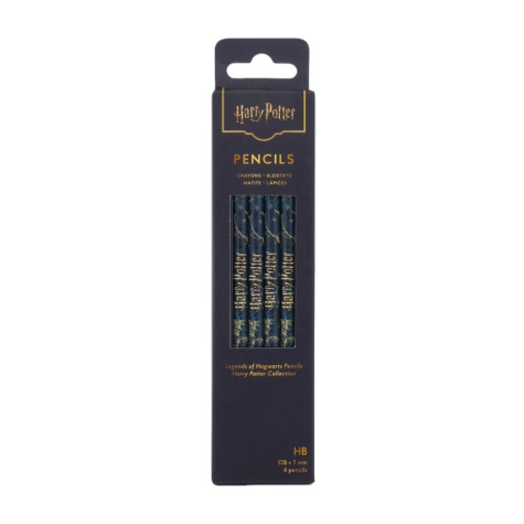 Paperblanks Pencils HB balení 4ks Harry Potter Legends of Hogwarts