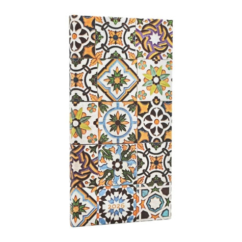 Paperblanks Diář 2026 SLIM týdenní horizontal - Porto