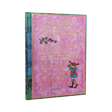 Paperblanks Diář 18-měsíční 2026-27, ULTRA - Astrid Lindgren, Pippi Longstocking
