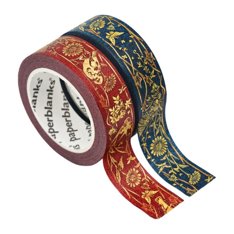 Paperblanks Wahsi pásky - Les Papillons & Les Oiseaux, 2x 10m