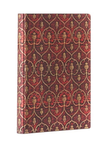 Paperblanks MIDI zápisník - RED VELVET, nelinkovaný, flexis