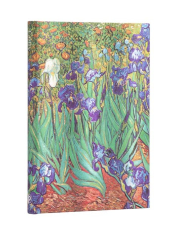 Paperblanks MIDI zápisník - Van Gogh’s Irises, linkovaný