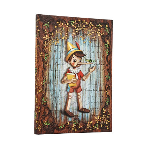 Paperblanks MIDI zápisník - Pinocchio, Carlo Callodi, linkovaný